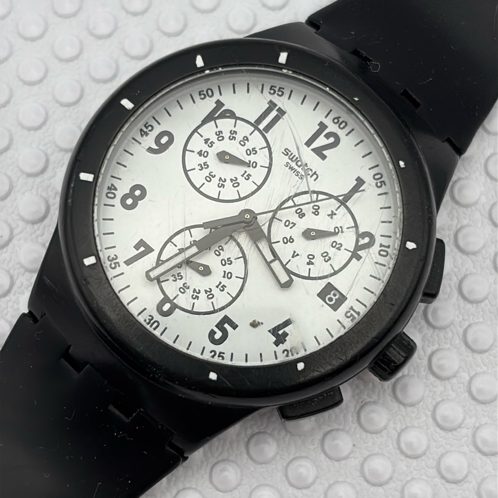 Swatch Watch - SUSB401 - TWICE AGAIN BLACK